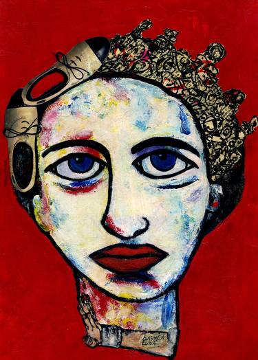 Original Expressionism Celebrity Paintings by CARMEN LUNA