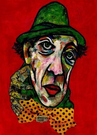 Original Expressionism Celebrity Paintings by CARMEN LUNA