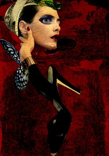 Original Art Deco Fashion Collage by CARMEN LUNA