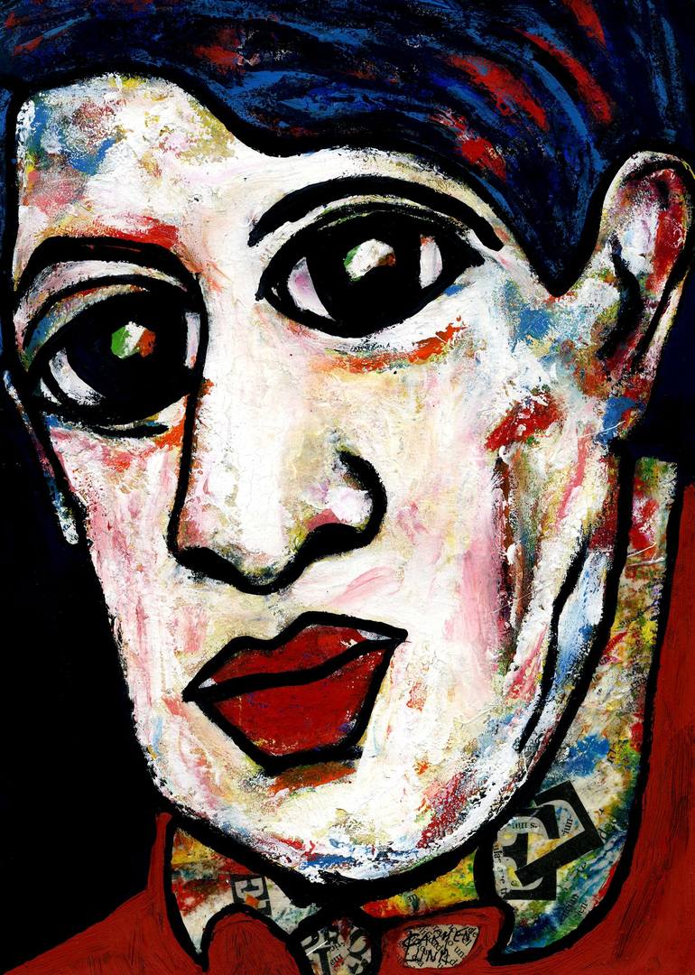 67- Picasso III Painting by CARMEN LUNA | Saatchi Art