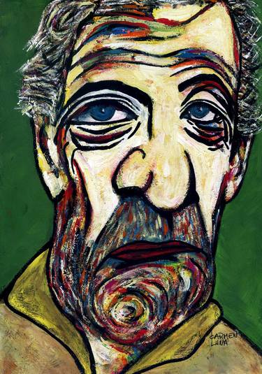 Original Expressionism Celebrity Paintings by CARMEN LUNA