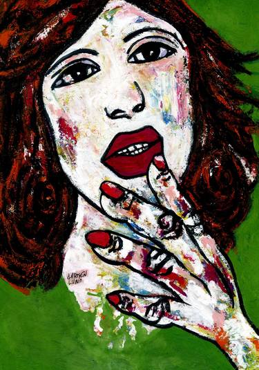 Original Expressionism Celebrity Paintings by CARMEN LUNA