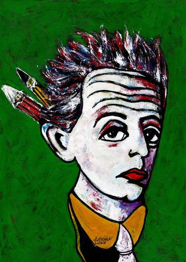 Original Expressionism Celebrity Paintings by CARMEN LUNA