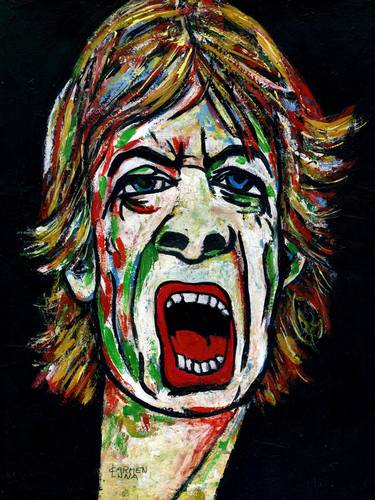 Original Expressionism Celebrity Paintings by CARMEN LUNA