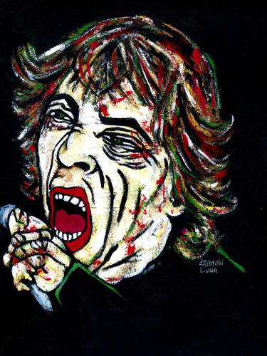 Original Expressionism Celebrity Paintings by CARMEN LUNA