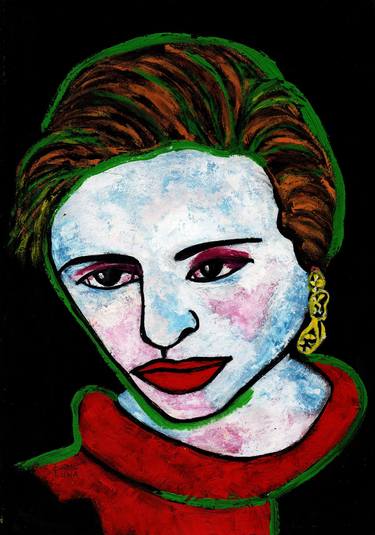 Original Expressionism Women Paintings by CARMEN LUNA