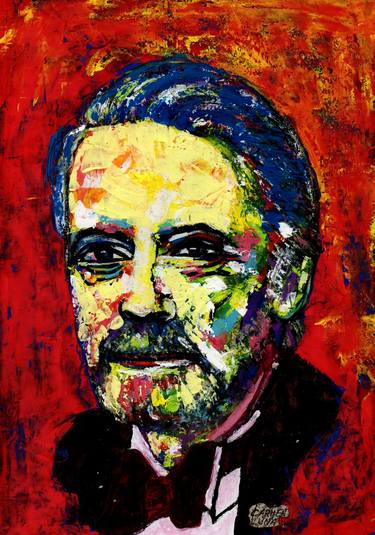 Original Expressionism Celebrity Paintings by CARMEN LUNA