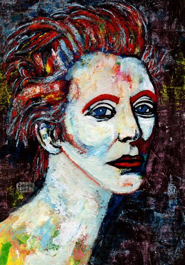 Original Expressionism Celebrity Paintings by CARMEN LUNA