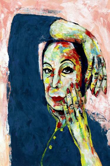 Original Expressionism Celebrity Paintings by CARMEN LUNA