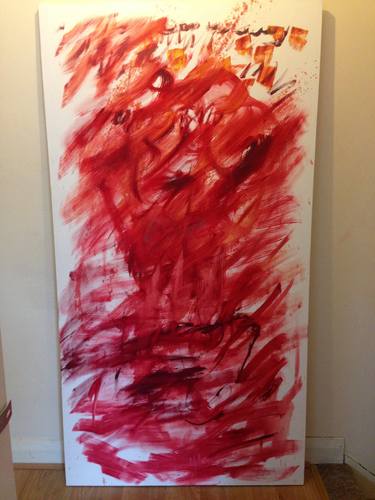 Original Abstract Painting by Charlotte Johnson