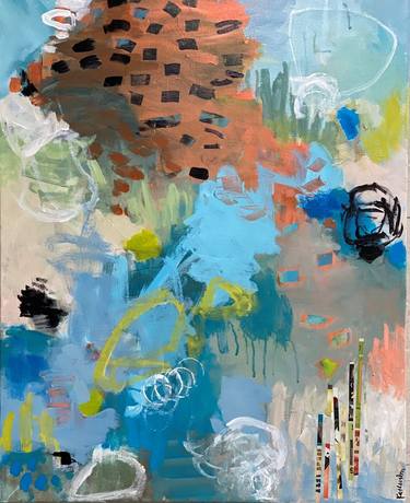 Original Abstract Paintings by Kat Crosby