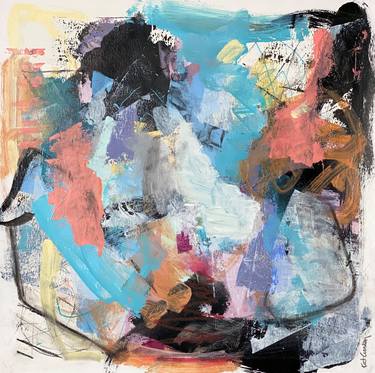 Original Abstract Paintings by Kat Crosby