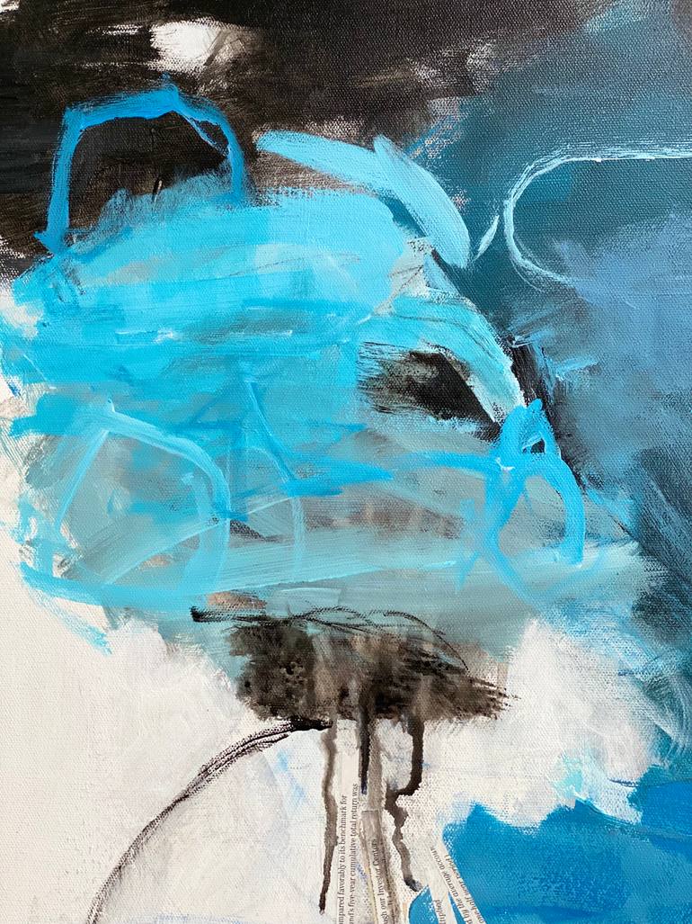 Original Abstract Expressionism Abstract Painting by Kat Crosby