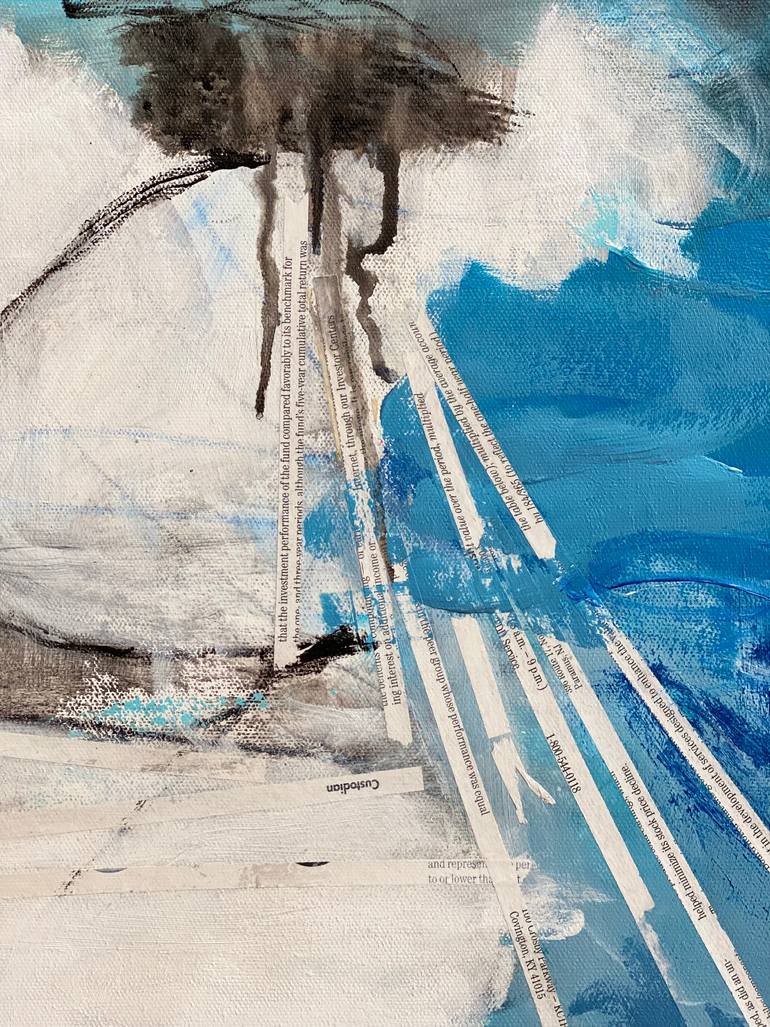 Original Abstract Expressionism Abstract Painting by Kat Crosby