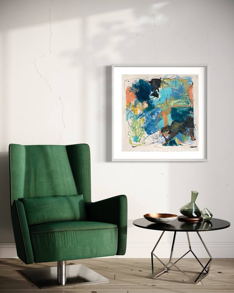 Original Abstract Painting by Kat Crosby