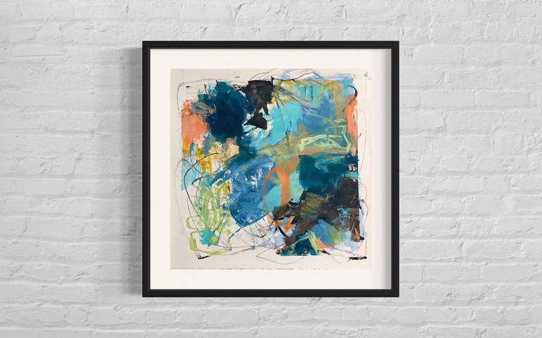 Original Abstract Painting by Kat Crosby