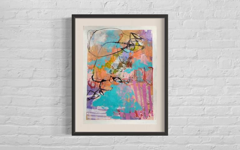Original Abstract Expressionism Abstract Painting by Kat Crosby