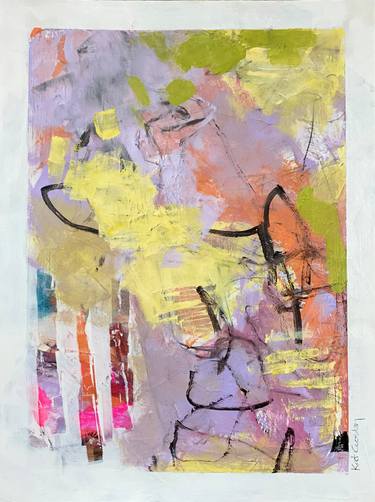 Original Abstract Expressionism Abstract Paintings by Kat Crosby