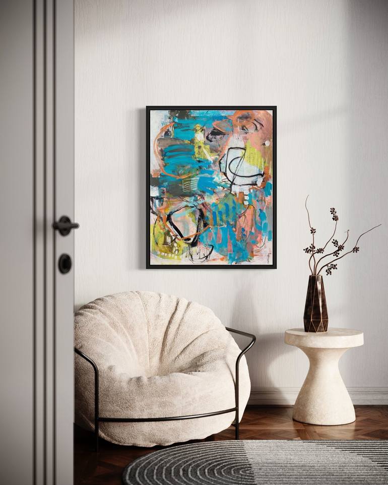 Original Abstract Painting by Kat Crosby