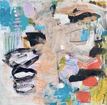 Original Abstract Expressionism Abstract Paintings by Kat Crosby