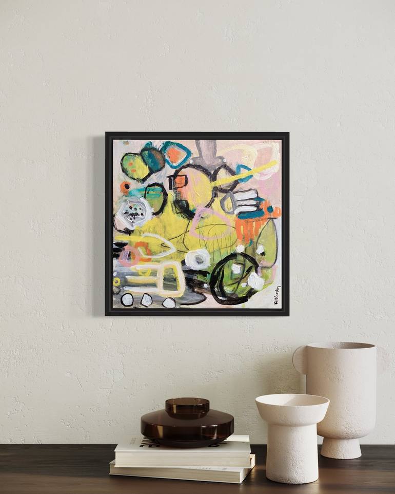 Original Abstract Nature Painting by Kat Crosby