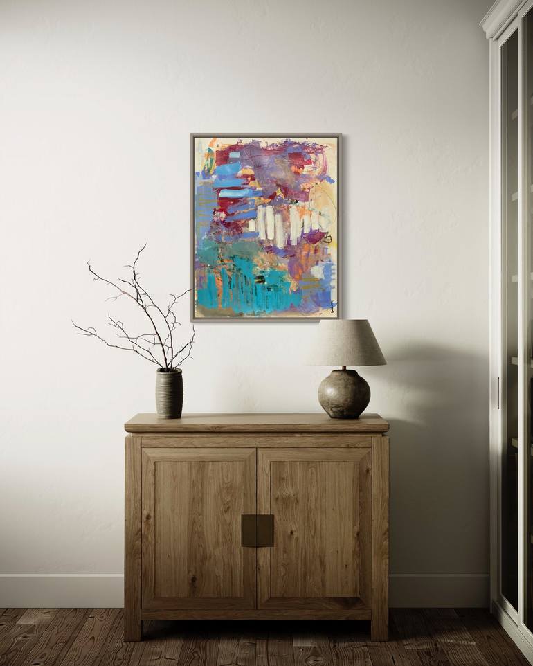 Original Abstract Painting by Kat Crosby