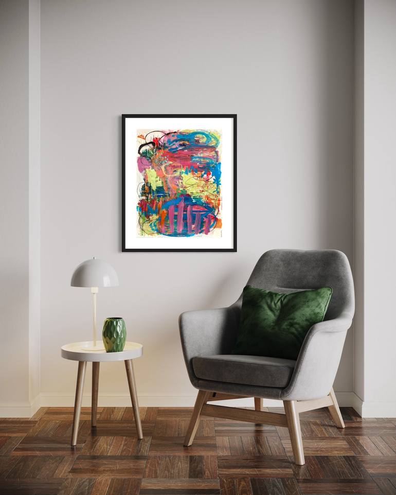 Original Contemporary Abstract Painting by Kat Crosby