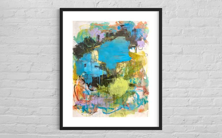 Original Abstract Painting by Kat Crosby