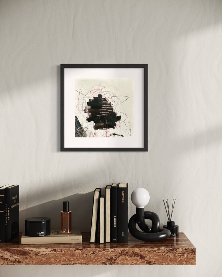 Original Abstract Expressionism Abstract Painting by Kat Crosby