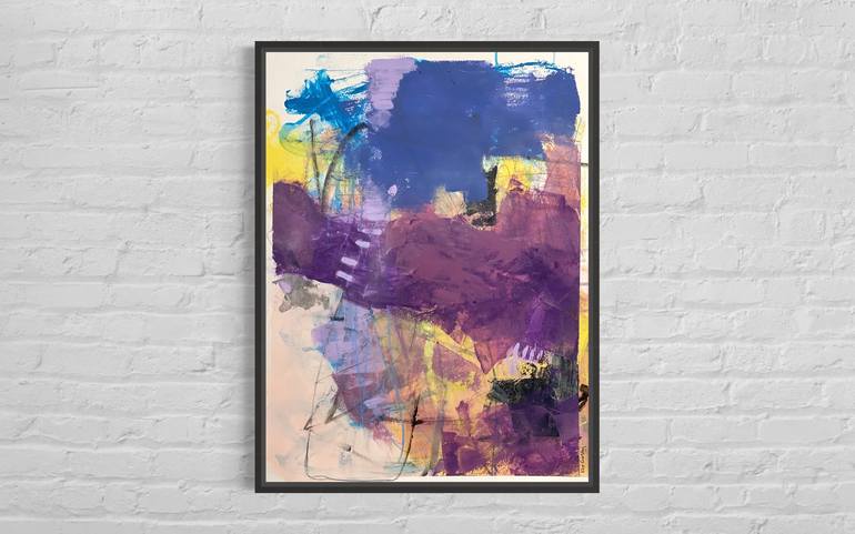 Original Abstract Painting by Kat Crosby