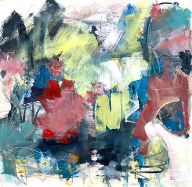 Original Abstract Expressionism Abstract Paintings by Kat Crosby