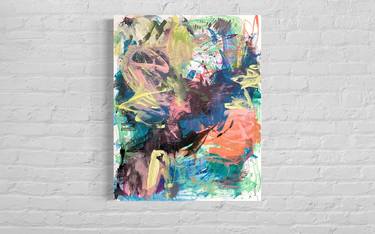 Original Abstract Expressionism Abstract Painting by Kat Crosby