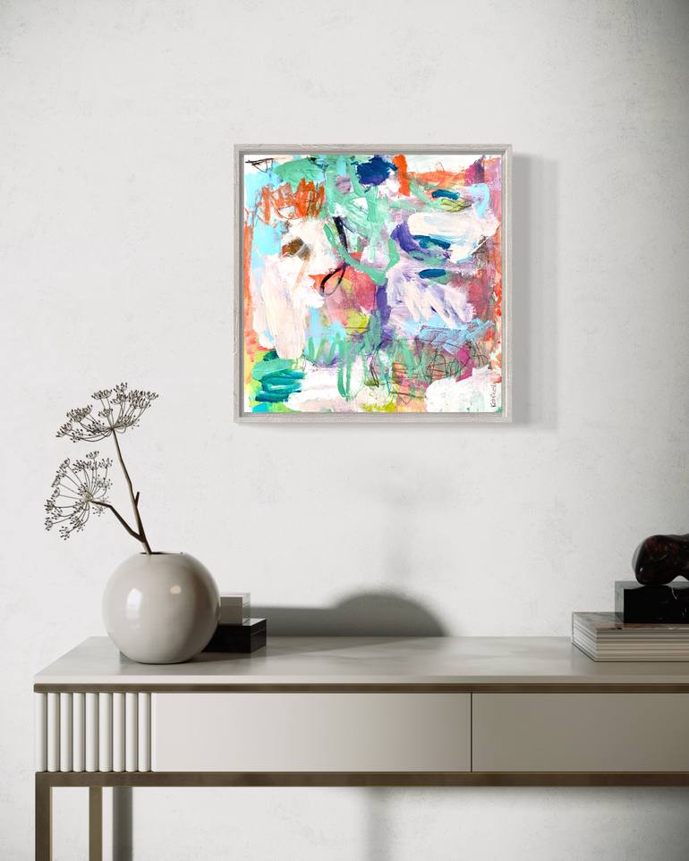 Original Abstract Expressionism Abstract Painting by Kat Crosby