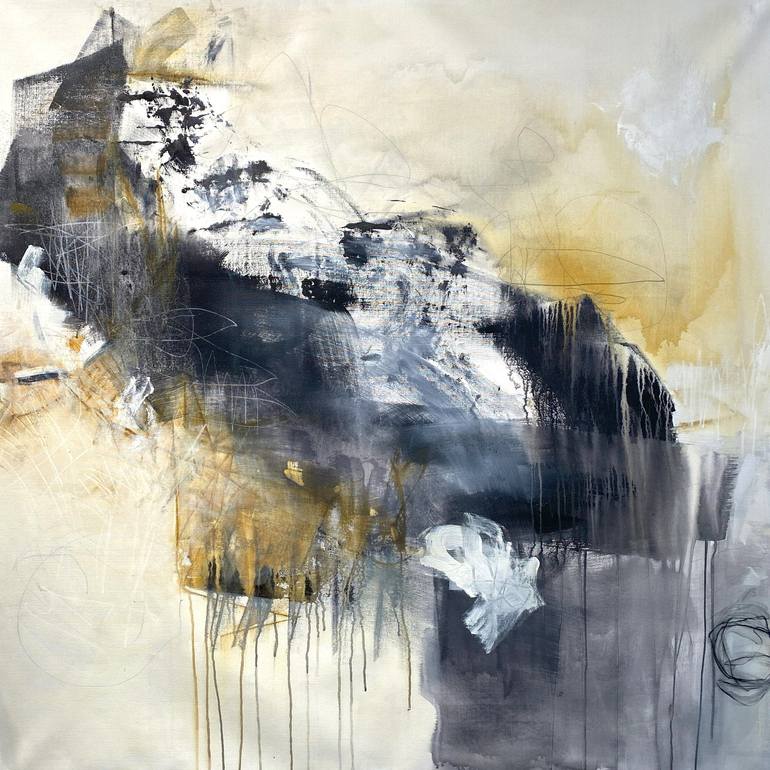 Original Abstract Expressionism Abstract Paintings by Kat Crosby