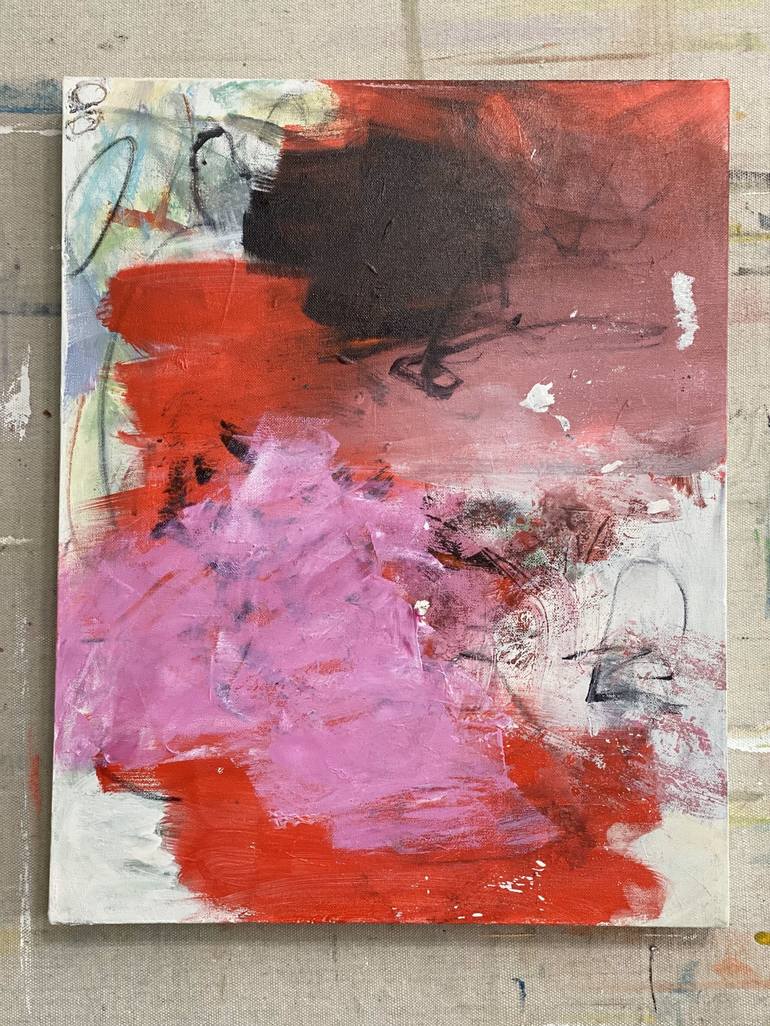 Original Abstract Expressionism Abstract Painting by Kat Crosby