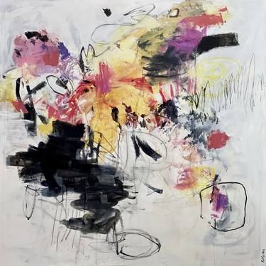 Original Abstract Expressionism Abstract Paintings by Kat Crosby