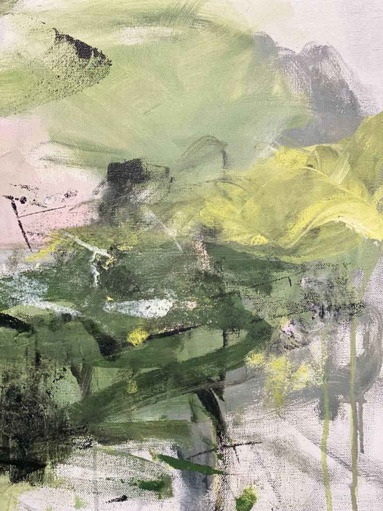 Original Abstract Expressionism Abstract Painting by Kat Crosby