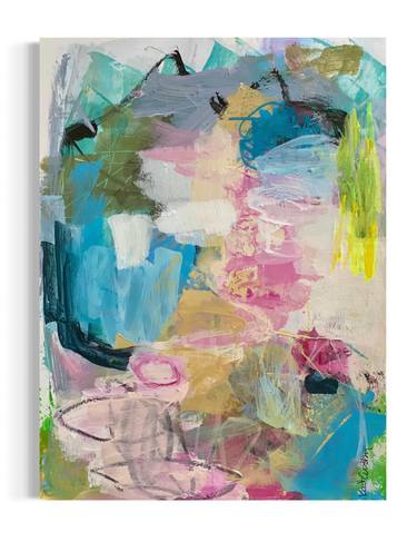 Original Abstract Expressionism Abstract Paintings by Kat Crosby
