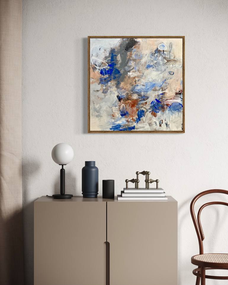Original Abstract Expressionism Abstract Painting by Kat Crosby