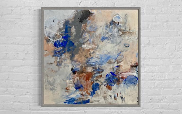 Original Abstract Expressionism Abstract Painting by Kat Crosby
