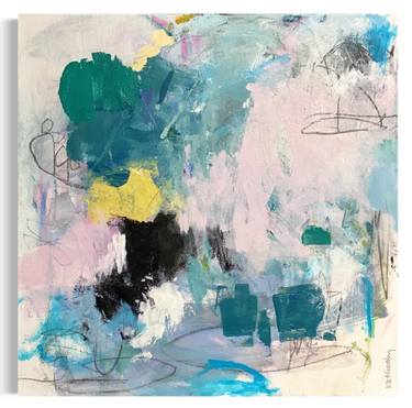 Original Abstract Expressionism Abstract Paintings by Kat Crosby