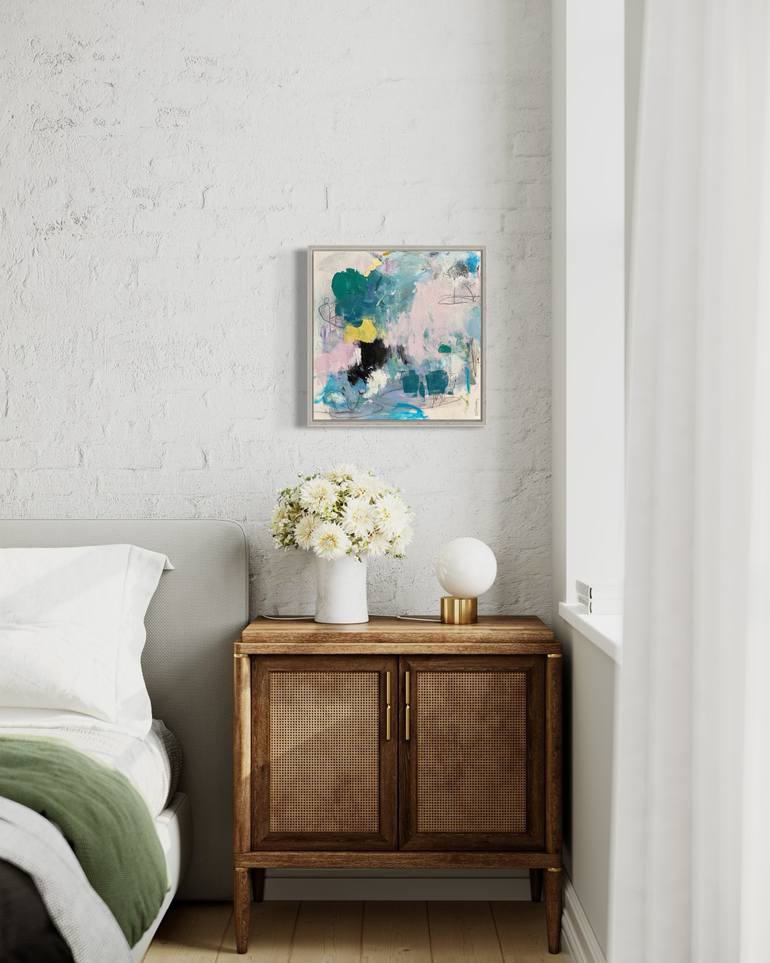 Original Abstract Expressionism Abstract Painting by Kat Crosby