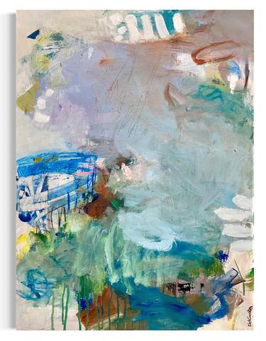 Original Abstract Expressionism Abstract Paintings by Kat Crosby