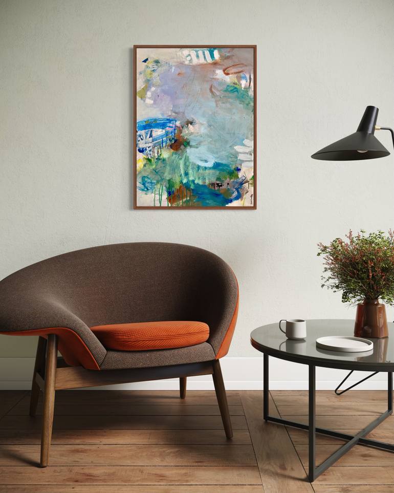 Original Abstract Expressionism Abstract Painting by Kat Crosby