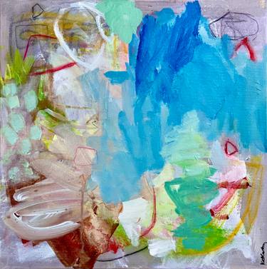 Original Abstract Expressionism Abstract Paintings by Kat Crosby