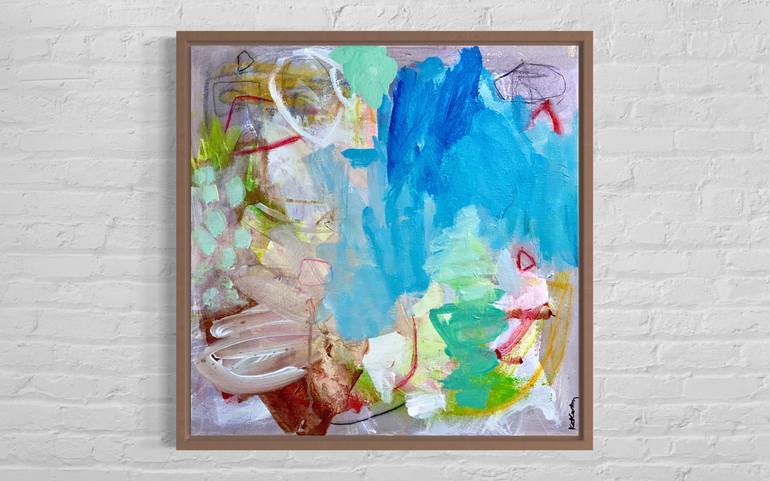 Original Abstract Expressionism Abstract Painting by Kat Crosby