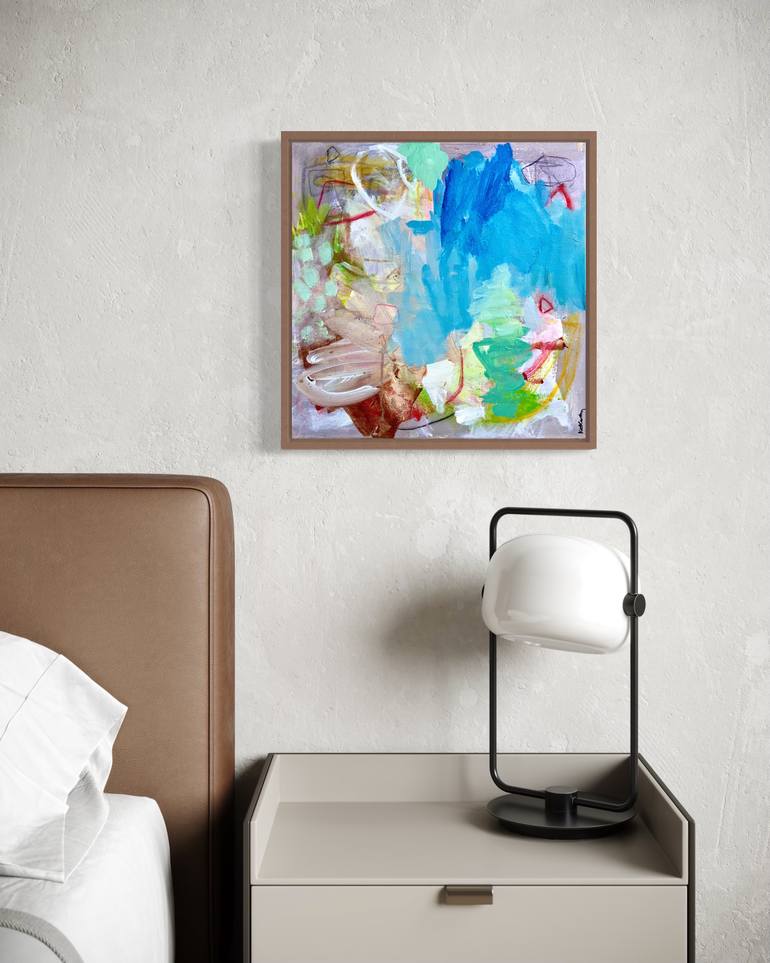 Original Abstract Expressionism Abstract Painting by Kat Crosby