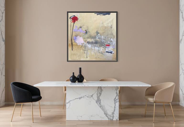 Original Abstract Expressionism Abstract Painting by Kat Crosby