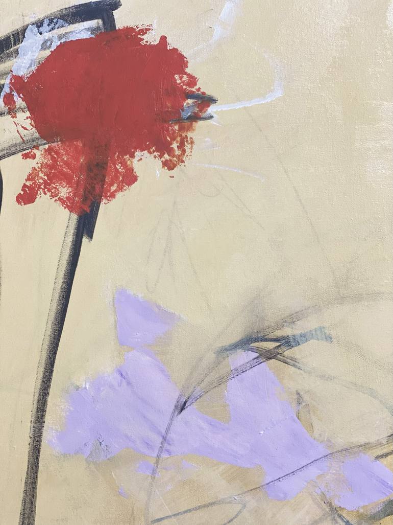 Original Abstract Expressionism Abstract Painting by Kat Crosby