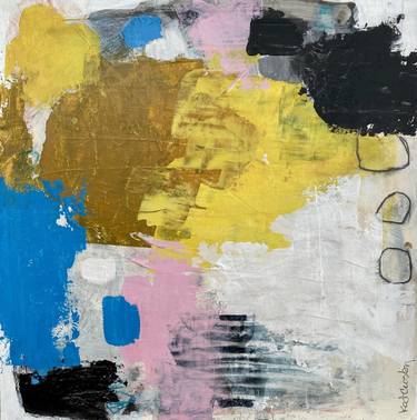 Original Abstract Expressionism Abstract Paintings by Kat Crosby